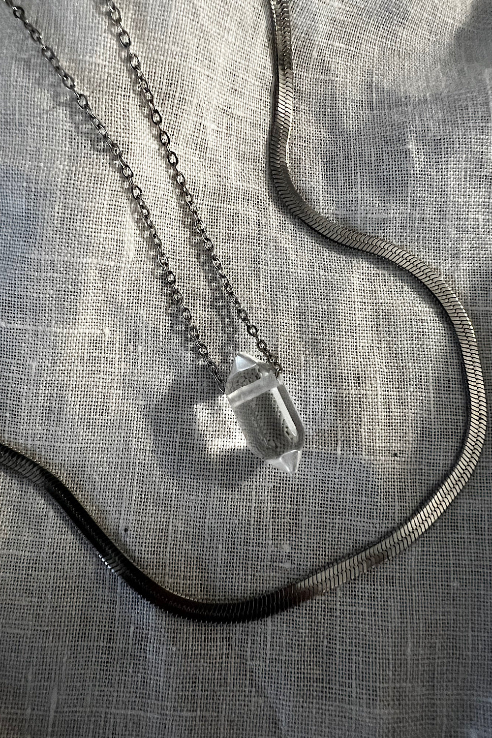 Ava Clear quartz DT set