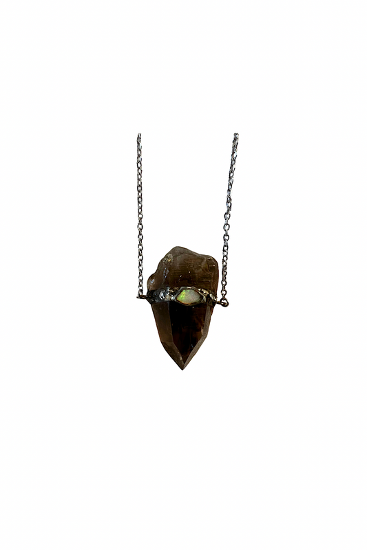 Wonder Quartz & Opal Necklace #3