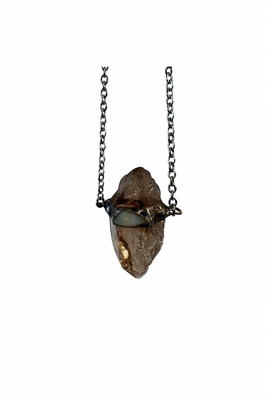 Wonder Quartz & Opal Necklace #4