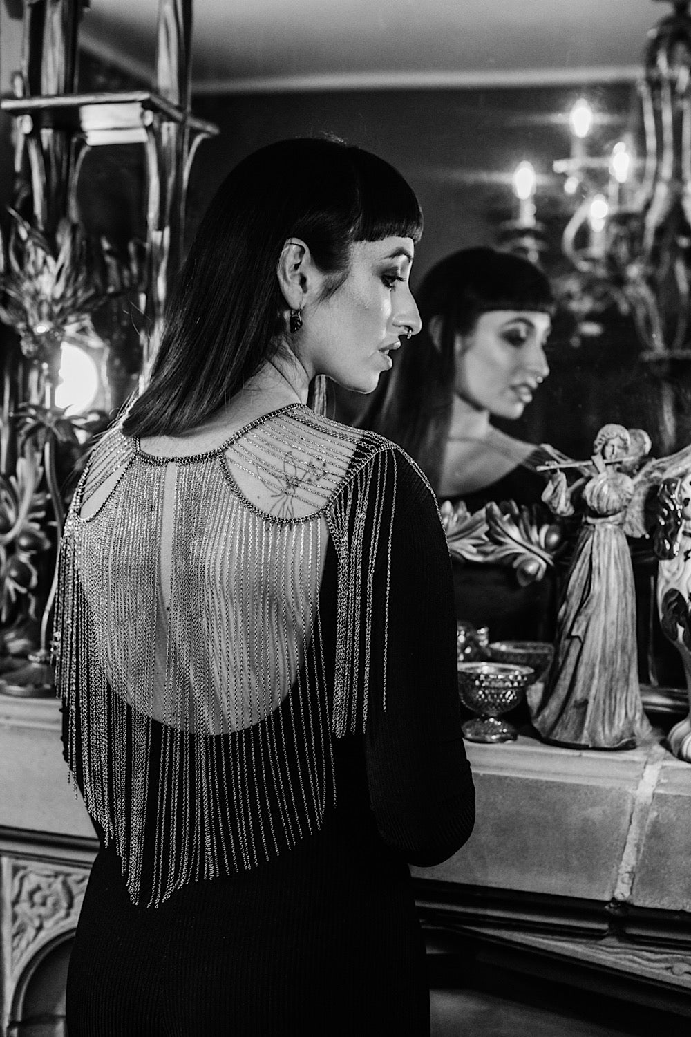 Esme Fringe Cape