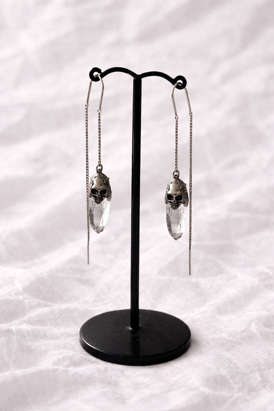 Suri Skull & Quatz Threaders