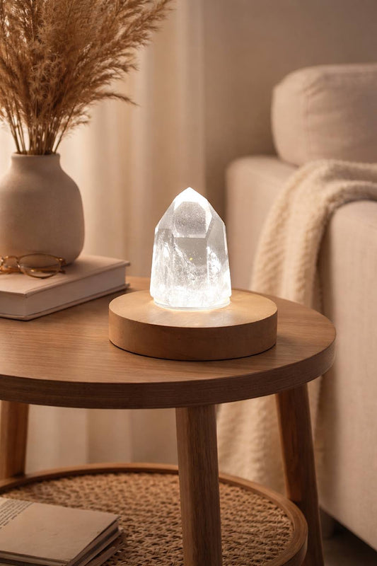 Harmony Clear Quartz Lamp