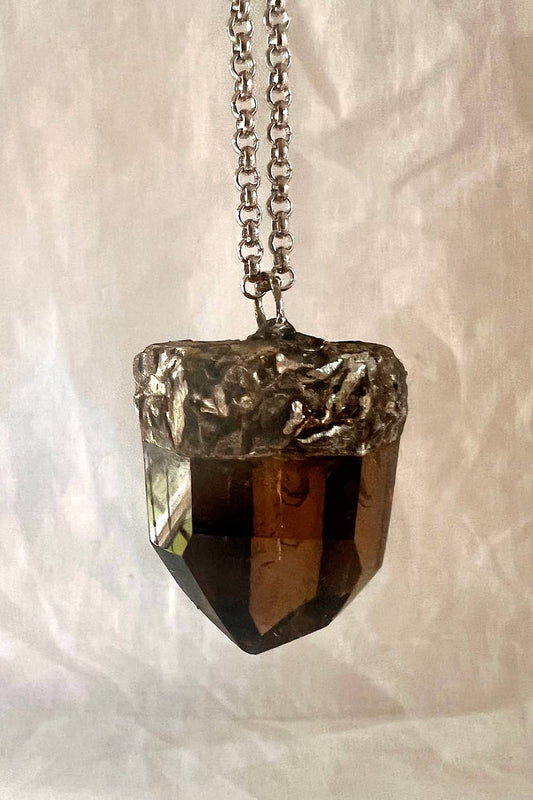 Smokey Quartz Molten Metal