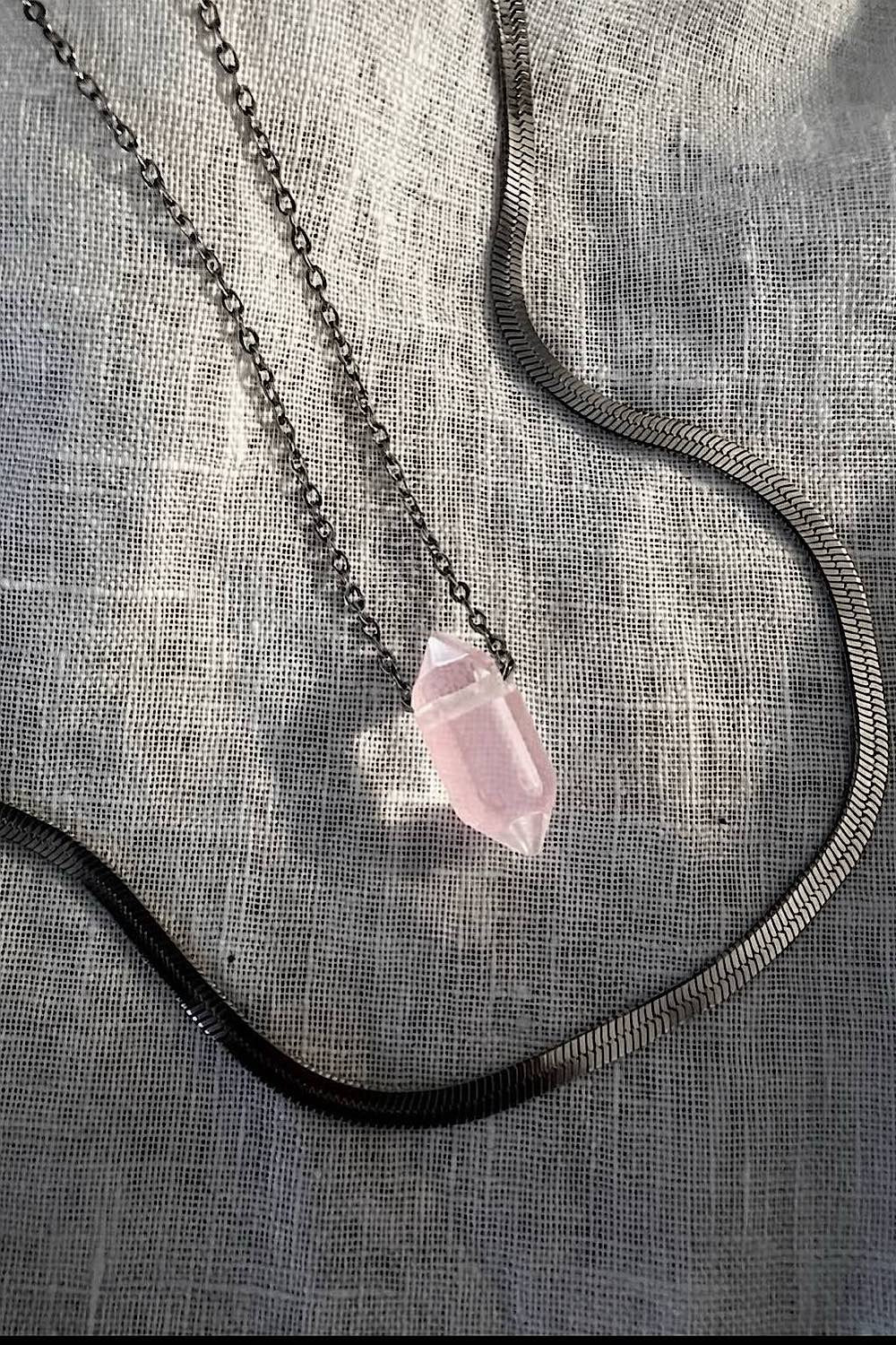 Ava layering set silver