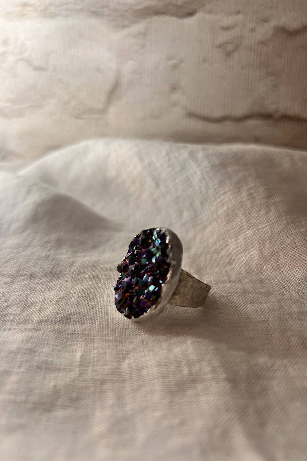 Waking Up With Venus Teardrop Ring