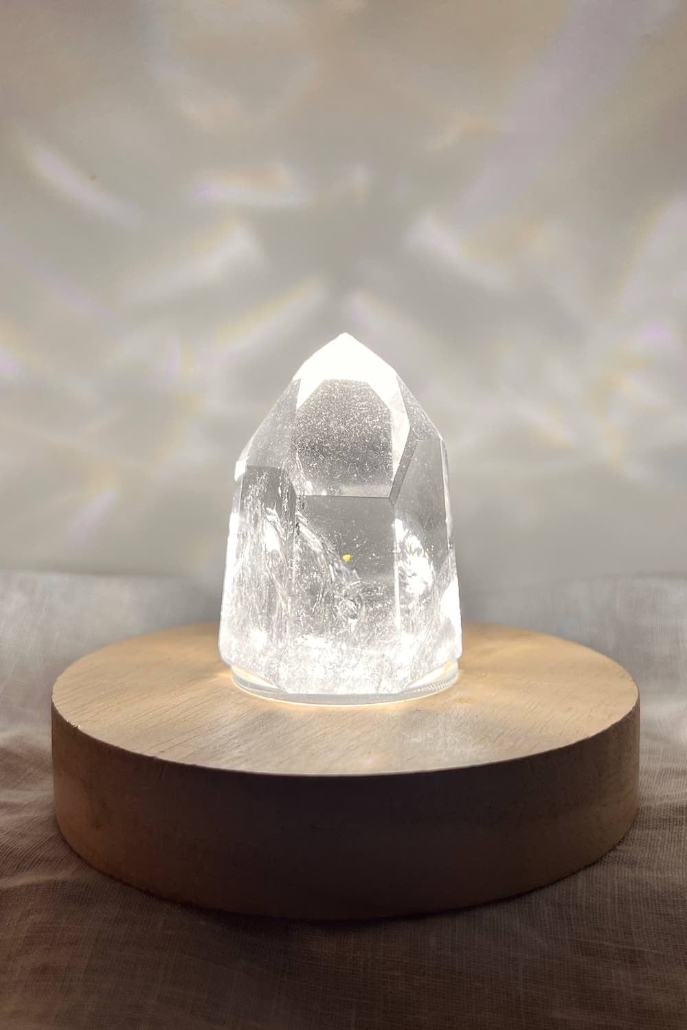 Harmony Clear Quartz Lamp
